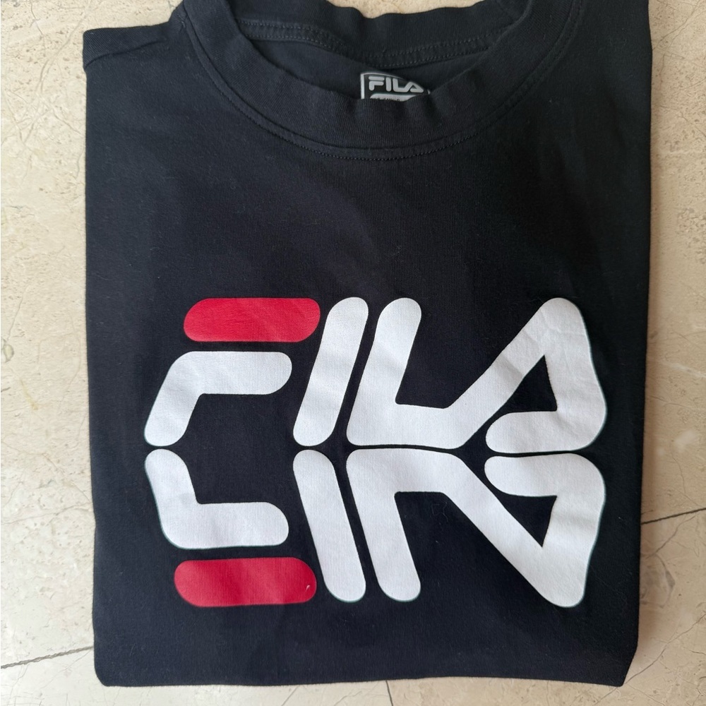 FILA Black T-Shirt